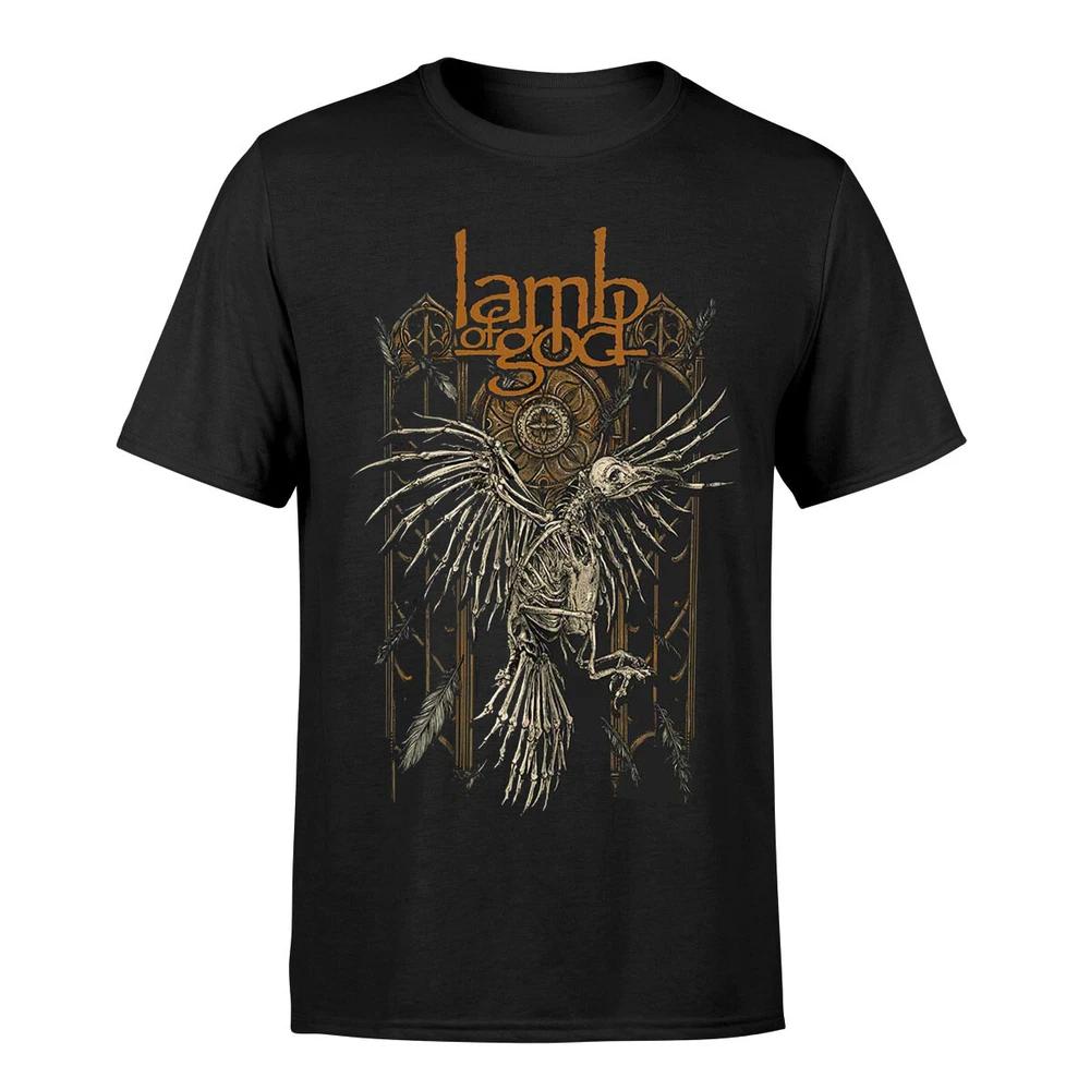 Lamb Of God TShirt Crow Band New Black Official S