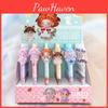 Wholesale Cartoon Cotton Doll Sticky Push Pen With Non-erasable Ink Ideal For Students And Girls 926)
