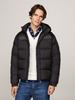 Winter Jacket Tommy Hilfiger Hooded Down Puffer Jacket (MW0MW36569) Black