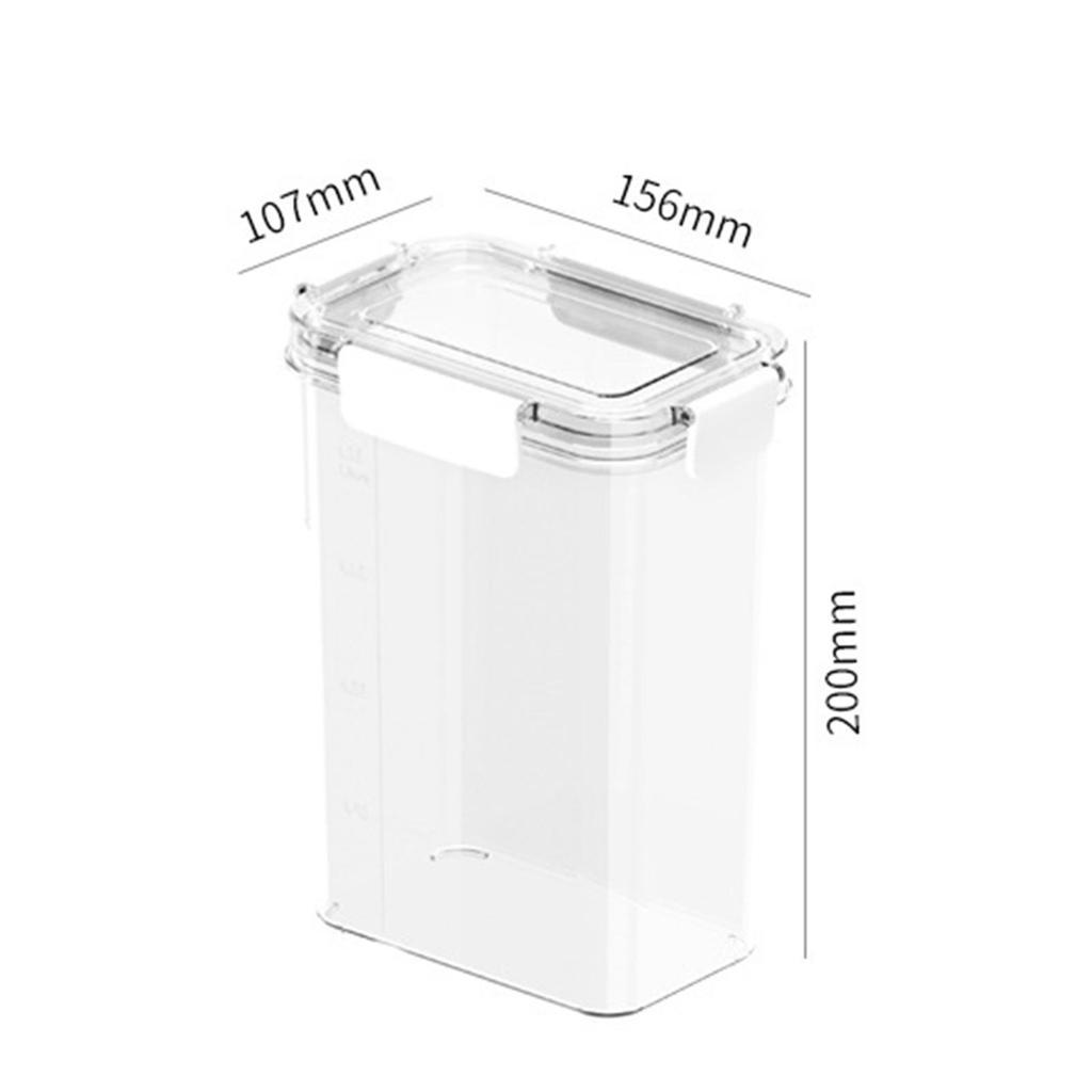 Cereal Lids Airtight Food Storage Container for Pasta Spaghetti Sugar
