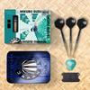 TARGET THE MIRACLE GEN7.5 Miku Suzuki 95% Tungsten K-Flex Swiss Point Steel Tip Darts Set K-Flex Flights and Shafts STEEL DARTS (22g)