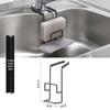 Japanese-Style Sponge and Dish Rack - No-Drill Kitchen Organizer