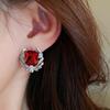 Lindon mode alliage de cuivre Zircon bijoux boucles d'oreilles pour femmes cadeaux de fête de mariage