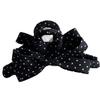 French Black & White Polka Dot Bow Hair Claw – Versatile Fashion Shark Clip