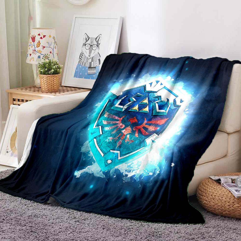 Shield Art Flannel Blanket Throw Blanket Soft Warm Sofa Bed Camping Car home Decor Unique Christmas Gift C9302555