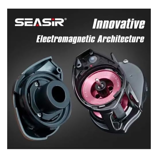 SEASIR DCAST Chinese DC Baitcasting Reel Versatile Long Casting DC Brake Electronically Controlled W