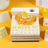 Time Piece Calendar 2027 Desk Calendar With Led Light 3D Tear-Away Calendar Paper Carving Art Memo Pad Notepad Desktop Decor