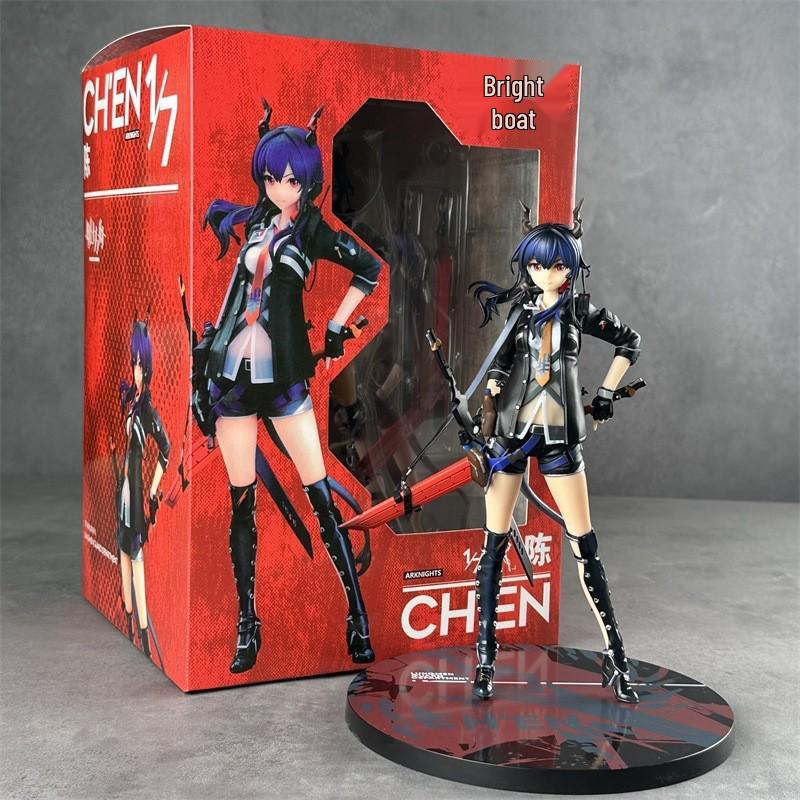 Arknights APEX Ch'en Anime Figure - Armed Beautiful Girl Ornament