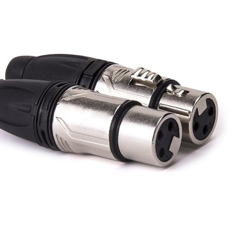 3Pin Male Female Auditory Connector for Mixing Consoles and Amplifiers with Metal Shell Durability