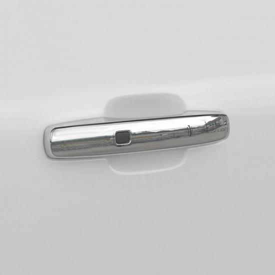 For -2025 Ford Ranger ABS Chrome Door Handle COVERS With Smart Keyholes 4PCS