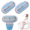 1-20 PCS/pack Lady Portable Replaceable Straight Manual Accessories Shaving Three Layer Venus Shaver Blades Razor Blade