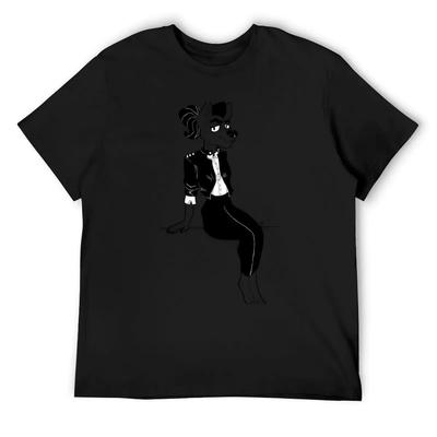 Greaser Chick T-Shirt Anime Tshirt Shirts Graphic Topping Oversized T Shirt Men