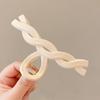 Nuove pinze per capelli a chela eleganti da donna Bianco Caffè Plastica Grande Pinza per capelli Copricapo Coreano Ragazze Pinze per capelli a chela di granchio Accessori per capelli alla moda