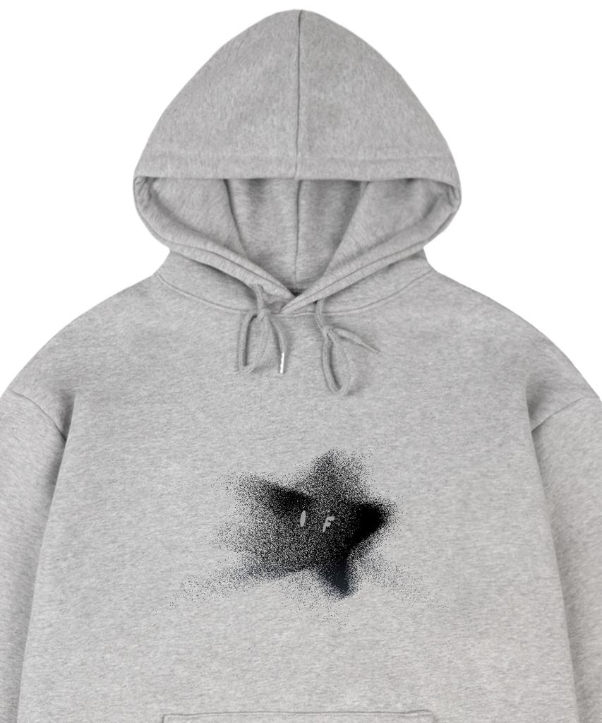 [Unisex] Blue Star Hoodie_Gray