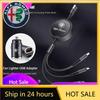 Car Stickers For Alfa Romeo 3 In 1 Retractable Data USB Cable Phone Charging Cable For Alfa Romeo Giulia Stelvio Giulietta 156 1