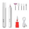 Rechargeable Electric Nail File Set – Portable Manicure & Pedicure Tool