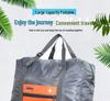 Foldable Large-Capacity Storage Bag with Printed Logo, Trolley Attachment, and Portable Design for Gym and Travel