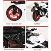 1:12 Spring Breeze 450SR V4S Motorcycles Cars Toy Models Alloy with Light Music Miniature Motorcycle for Kids' Interactive Toys