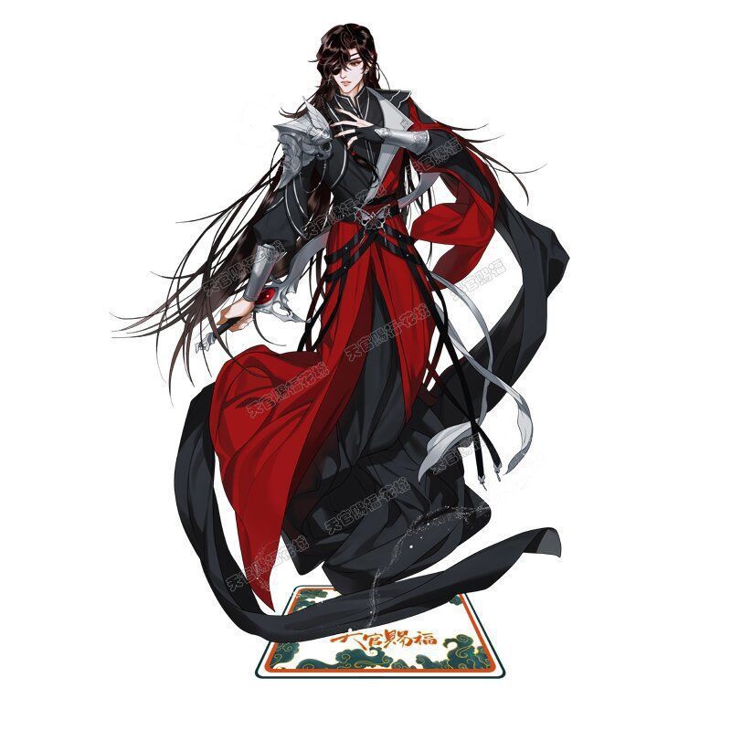 Heaven Official's Blessing Cosplay Acrylic Stand Model Plate Tian Guan Ci Fu Xielian Huacheng Retro Figure Standee Ornament 15cm