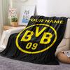 Custom Name,BVB Printed Flannel Blanket, Soft Throw for Bedroom Sofa, Washable, Christmas Present, Great Gift.