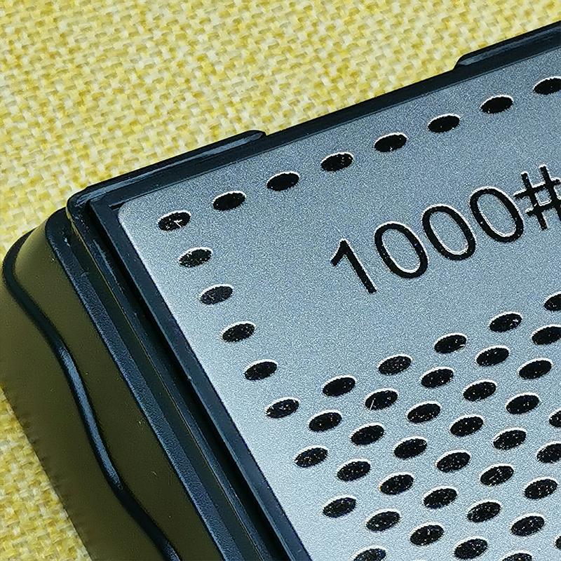 Double-Side Base Diamond Sharpening Stone Whetstone Knife Kitchen Grit Chef Knife Grinding 400/600/1000/1200 Grit Sharpener