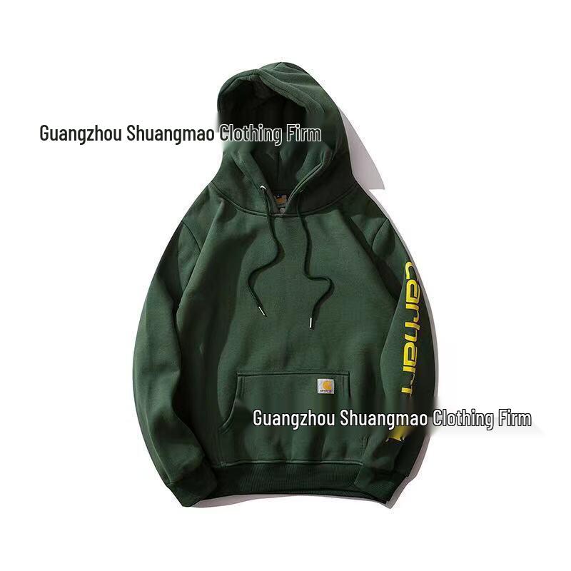 Carhartt Europe Kaha Classic Bestickter Lockerer Unisex Fleece Hoodie