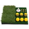 Synthetic Turf Golf Hitting Pad Golf Path Feedback Golf Practice Swing Path Golf Training Aid Equipment
