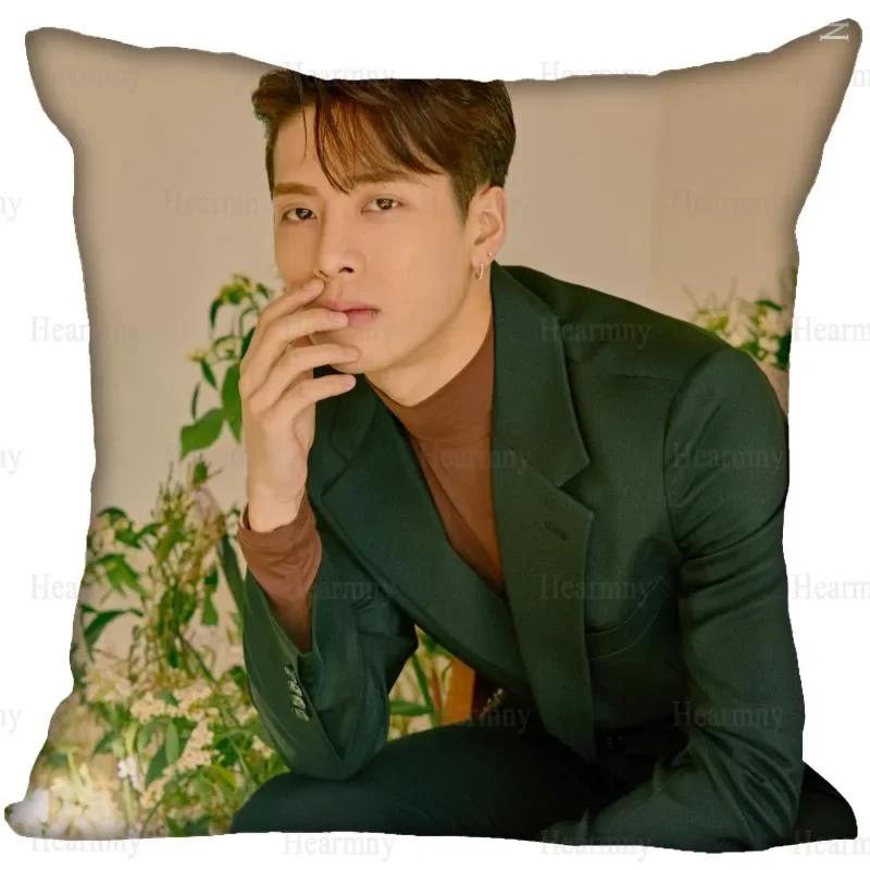 New KPOP GOT7 Pillow Case For Home Decorative Pillows Cover Invisible Zippered Throw PillowCases 45X45cm 0512