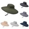 Summer Sun Protection Wide Brim Fisherman Hat For Men Outdoor Fishing And Hiking