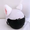Motorcycle Helmet Hairy Cat Ears Detachable Motorcycle Accessories For Women Men Motorbike Bicycle Car Styling Decoration