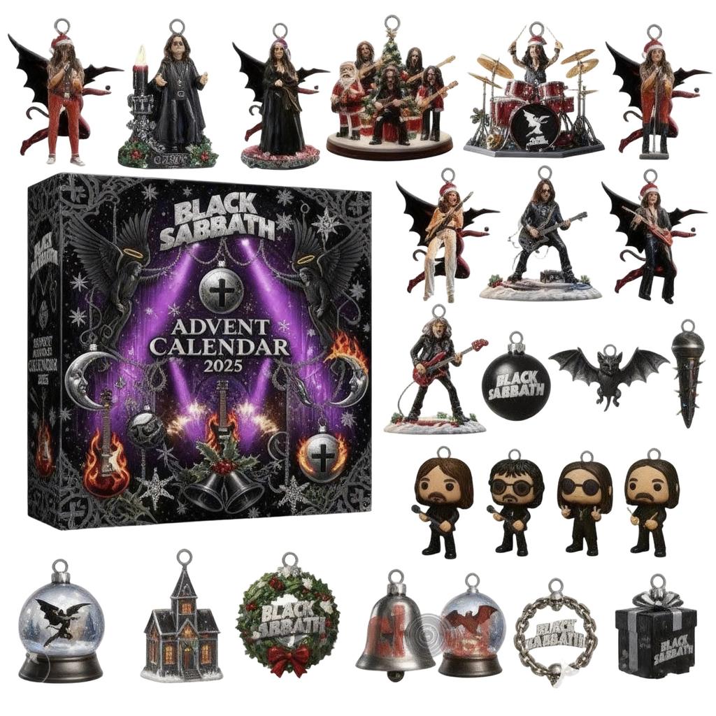 2D Plane Blindbox Christmas Advent Calendar Blindbox Christmas Tree Decoration Acrylic Pendant