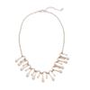 New Irregular Water Drop Shaped Glossy Necklace Women's Creative High Sense Geometric Water Drop Shaped Versatile Necklace