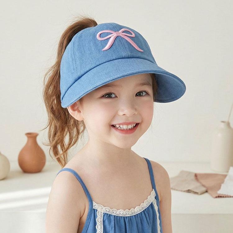 Children's Summer Sun Protection Open-Top Hat, Unisex Breathable Visor Cap