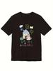 Kawaii Bunny House Stay At Home Korean Quote Cartoon Graphic Cute Casual T-Shirt