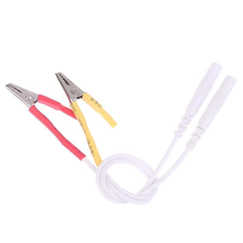 10Ps Tens/Ems Tieline Alligator Clip Cable Wire Electrode Accessories For Hwato Sdz-Ii Electronic Acupuncture2Mm Pin Type Cables