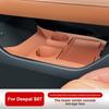 For Changan Deepal S07 Under Central Control Storage Box Silicone Waterproof Console Organizer Tray Interior Accessories