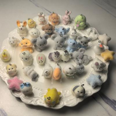 Cartoon Cute Keychain Mobile Phone Pendant DIY Pendant Material Accessories