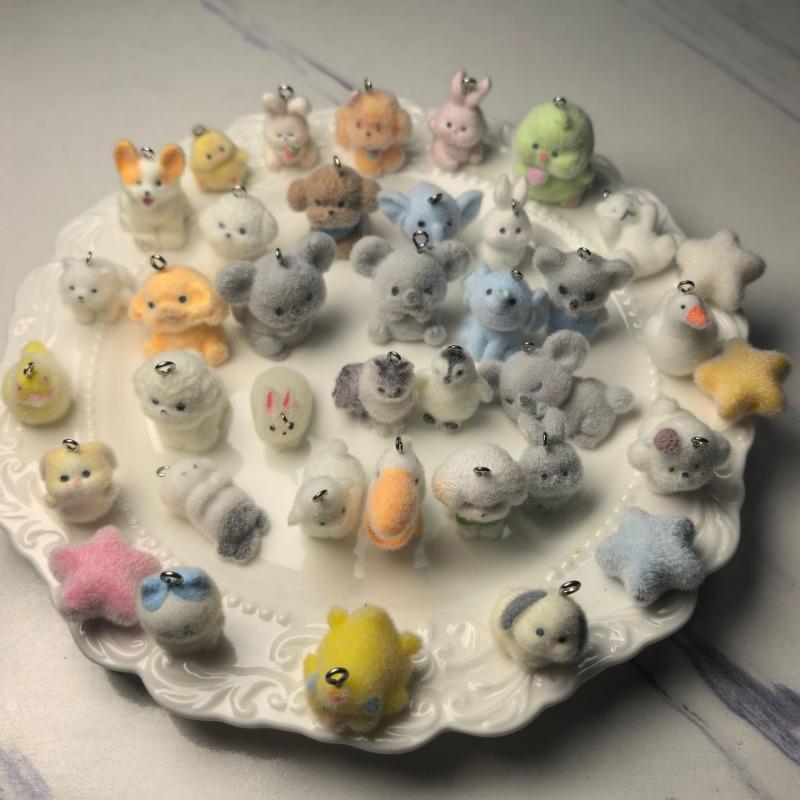 

Мультяшний Милий Брелок Підвіска для Мобільного Телефону DIY Підвіска Матеріал Аксесуари 1pcs білий