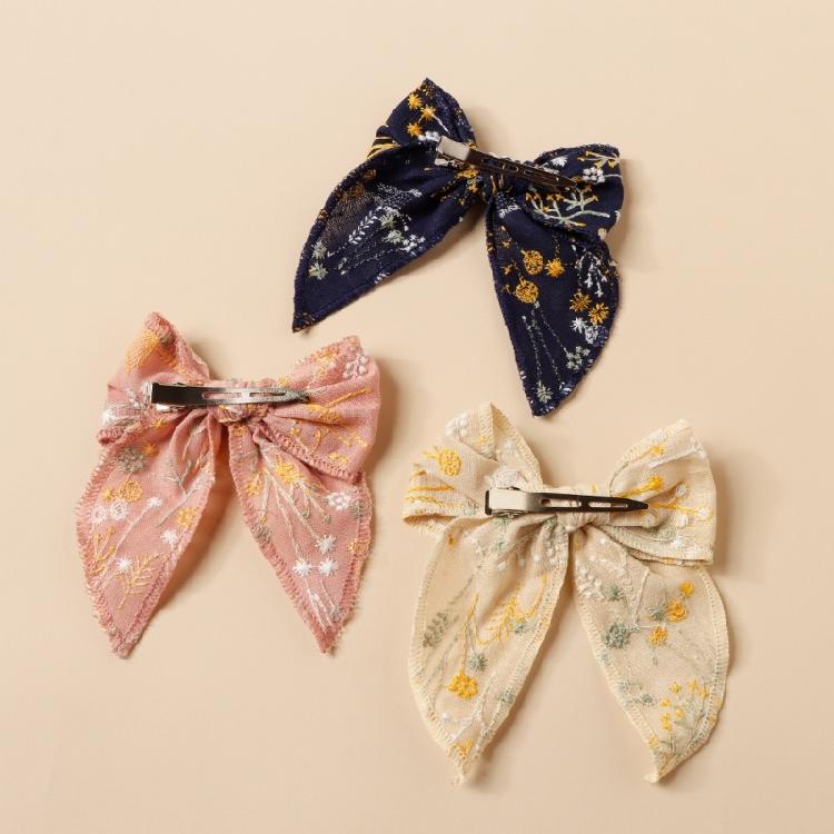 Bowtie Hair Bows Hair Clip Ribbon Elegant Bows Hair Clip Hair Bows for Women, Bowtie Hair Bows