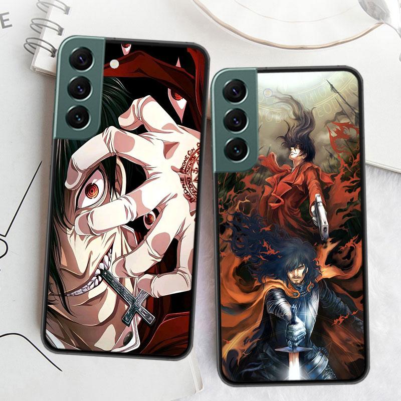 Alucard Helsing Phone Case For Samsung Galaxy S22 S25 Ultra S21 S10 Plus S26 Edge S20 S23 S24 FE Cover Silicone Soft TPU Cle