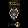 KIMSDUN Watch Men's Top Brand Luxury Clock Carved Month High-end Men's Waterproof Quartz
