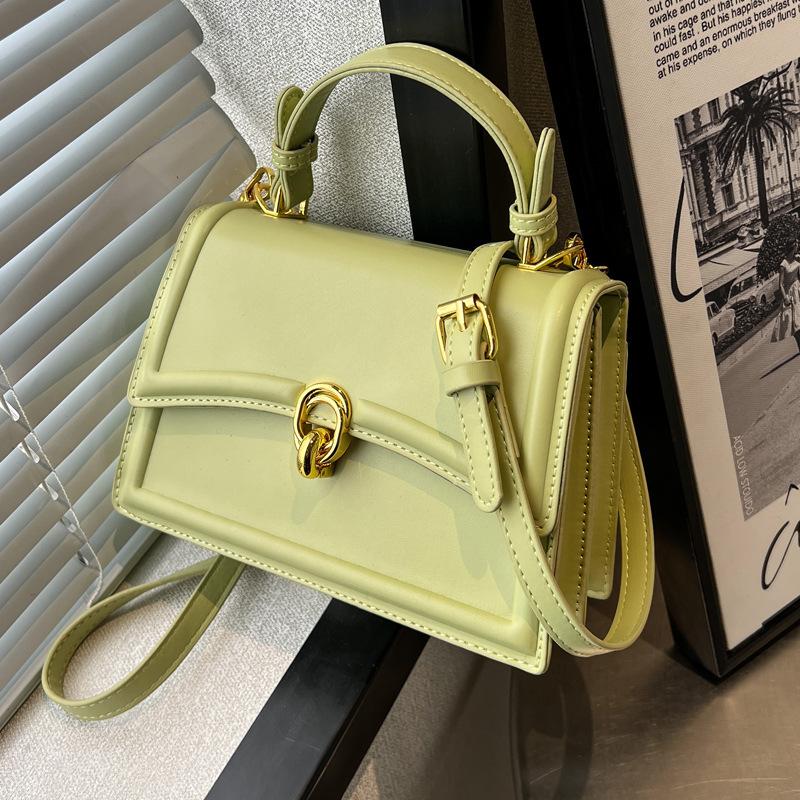 Premium texture small bag women's 2025 spring new popular popular versatile messenger bag foreign style portable small square bag