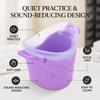 Liquid Silicone   Dampener Easy Clean Sound Reducing Double Layer Portable Voice Muffler for Singers Actors Performers