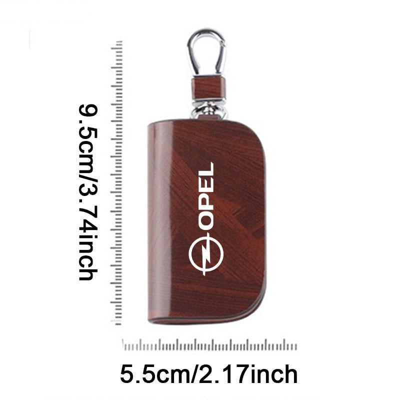 Autoschlüssel-Etui Tasche Schutzhülle Geldbörsenhalter Kette Schlüssel-Geldbörse Sammler für opel astra g h j insignia zafira corsa d c