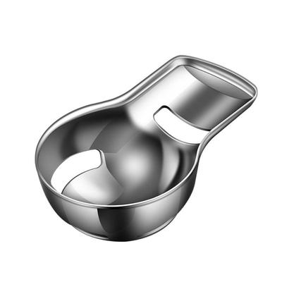 Stainless Steel Egg Yolk Separator Spoon Mirror Polishing Rust-proof Egg Yolk Filter Professional Egg White Divider Household