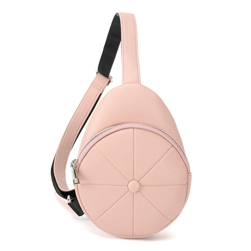 Small Round Bag Fashionable Shell Triangle Bag Multi-functional Chest Bag Waist Bag Sports Small Bag чёрный 1769₽