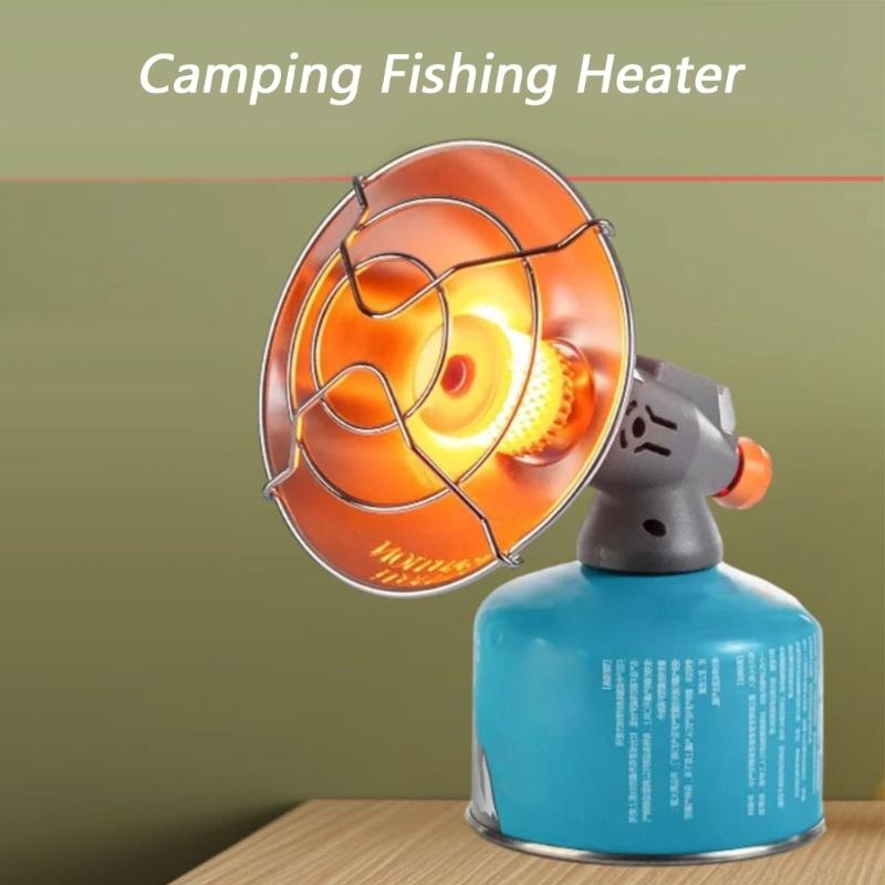 Light Weight Camping Heater Set With Quick Heat Function For Outdoor Use Stainless Steel Gas Heater And Converter Set