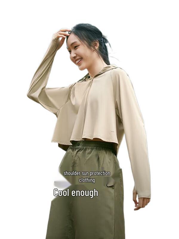 Женская куртка с капюшоном Beneunder, защита от солнца UPF50+, ледяной шелк