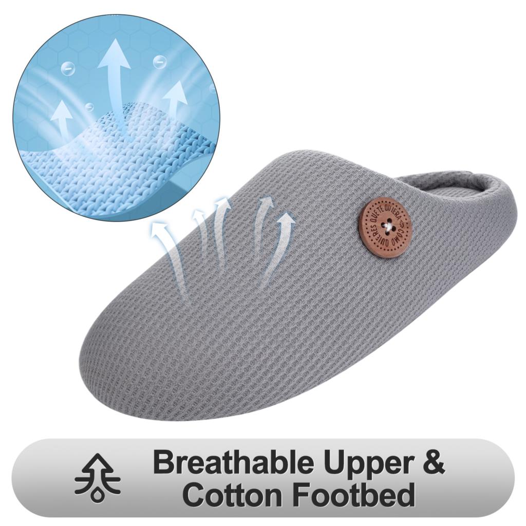 Fashion Kidmi Men Slippers Winter Indoor Men Slippers Classic Men Flat Slippers Soft Antiskid House Slippers Casual Bedroom Slippers