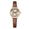 Orologio da Donna al Quarzo Stile Vintage Gadi con Cinturino in Pelle Impermeabile per Appassionati di Moda